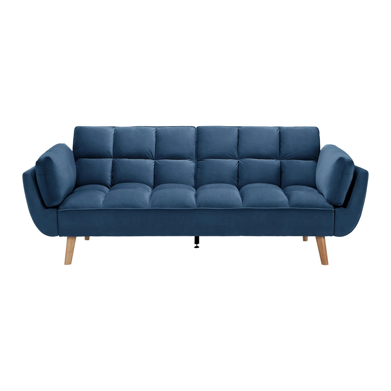 Bessagi Home Schlafsofa Cora Blau Samt