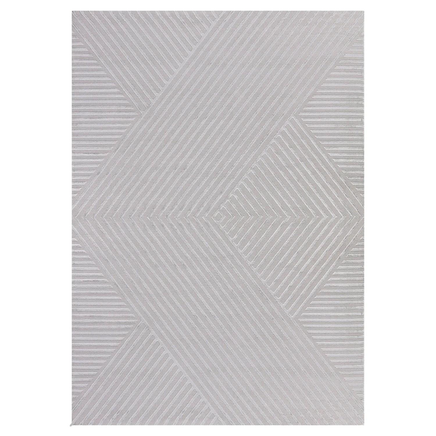 Ayyildiz Kurzflorteppich Sahara 1115 Silber 80 cm x 250 cm