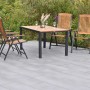 Merxx Gartenmöbelset Athos, 5-teilig mit Klappsesseln und Tisch (150x90 cm) auf einer Terrasse.