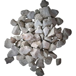 Weißes Colomi Orchideengranulat, ein mineralisches Substrat für optimales Wurzelwachstum.