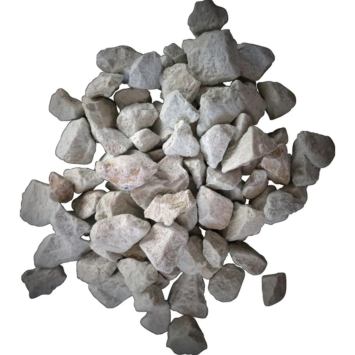 Weißes Colomi Orchideengranulat, ein mineralisches Substrat für optimales Wurzelwachstum.