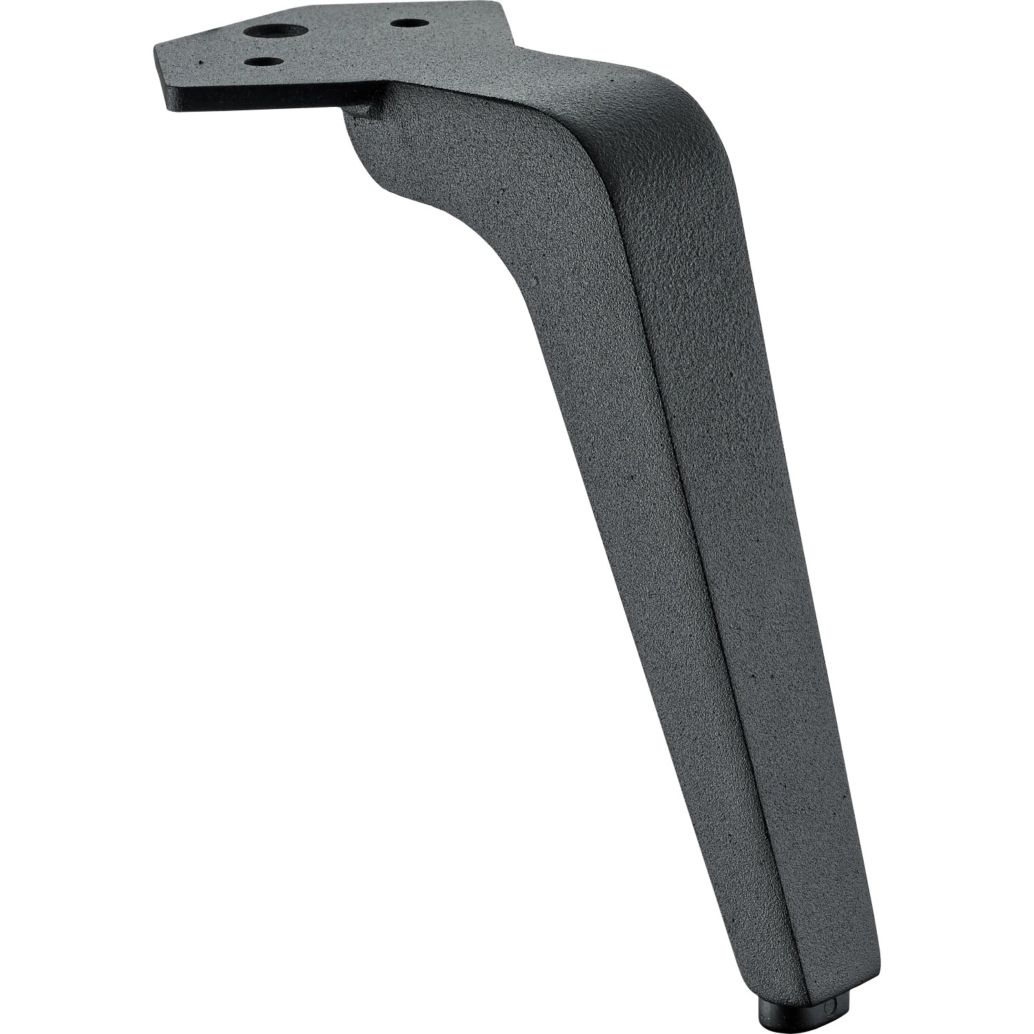 Hettich Möbelfuß Lanoia 150 mm Stahl Schwarz 1 Stück