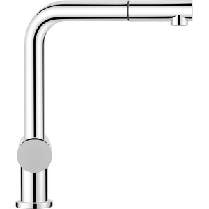 baliv Küchenarmatur KI-1050 Chrom, Einhebelmischer mit Handbrause.