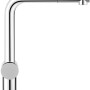 baliv Küchenarmatur KI-1050 Chrom, Einhebelmischer mit Handbrause.