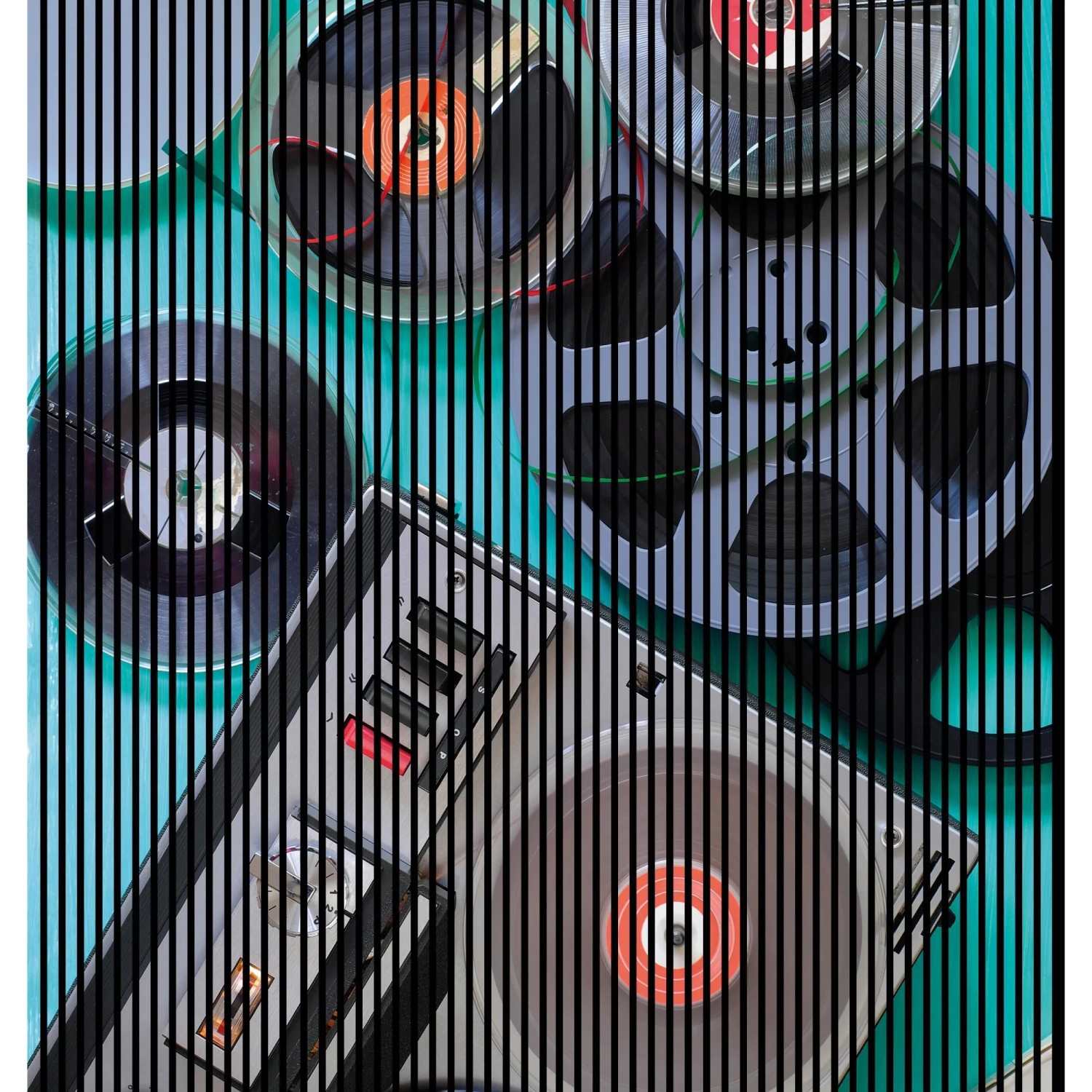 FN Acustico Akustikplatte Tape 2 PET u. MDF Foliert 2.253 x 19 x 2.400 mm