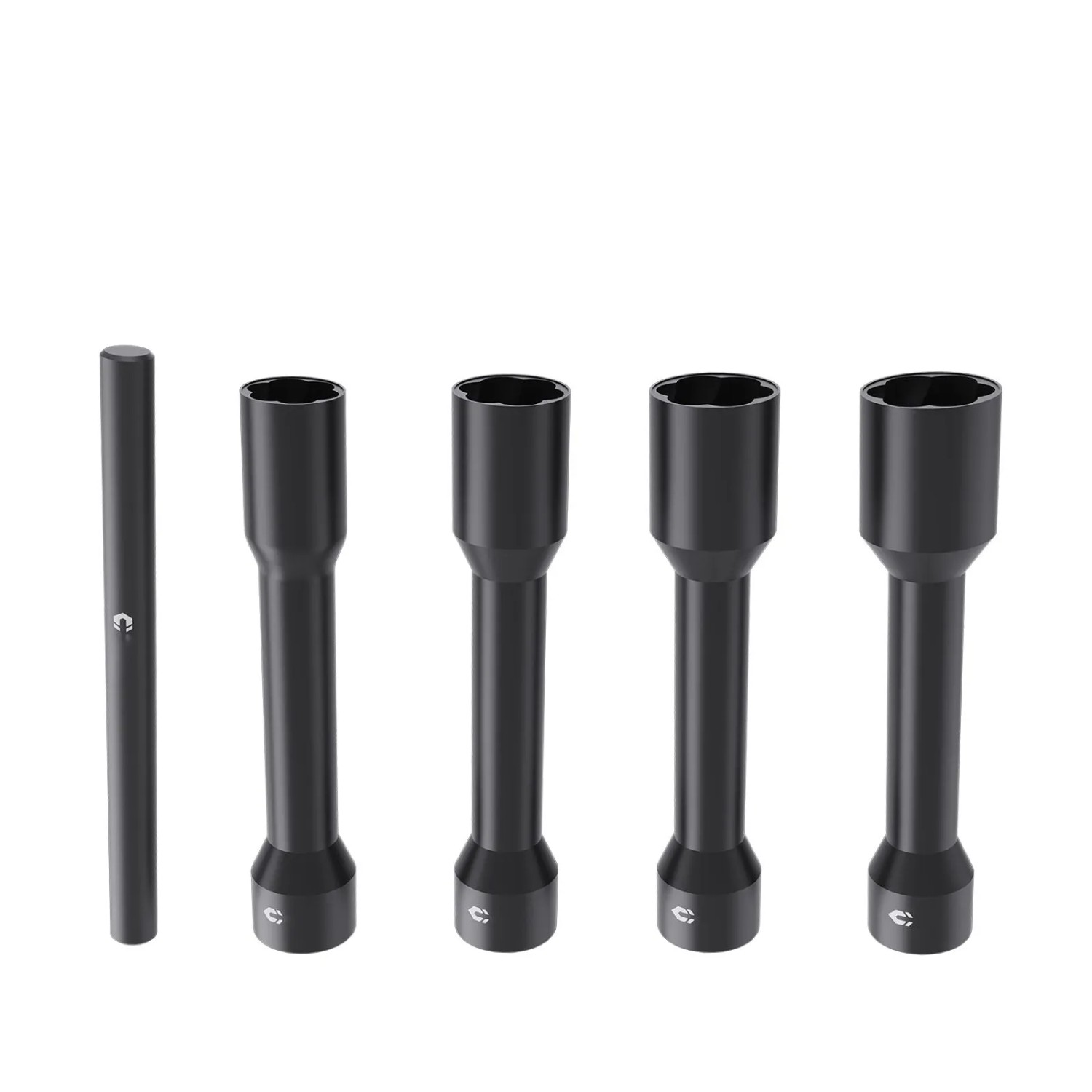 CCLIFE Radmutternentferner Set 5-tlg. 1/2 Zoll 17-22 mm 150 mm CR-MO