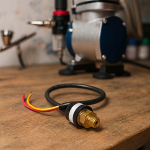 Wiltec Ersatzteil Für Airbrush Mini Kompressor A176 Druckschalter Air Brush
