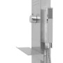 vidaXL Gartendusche Edelstahl Quadratisch 48200_7