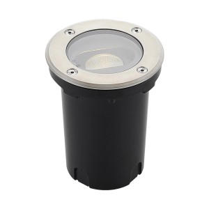 Lucande LED Bodeneinbauleuchte Doris 9969050 Wasserdicht Modern in Alu aus Aluminium 1-flammig