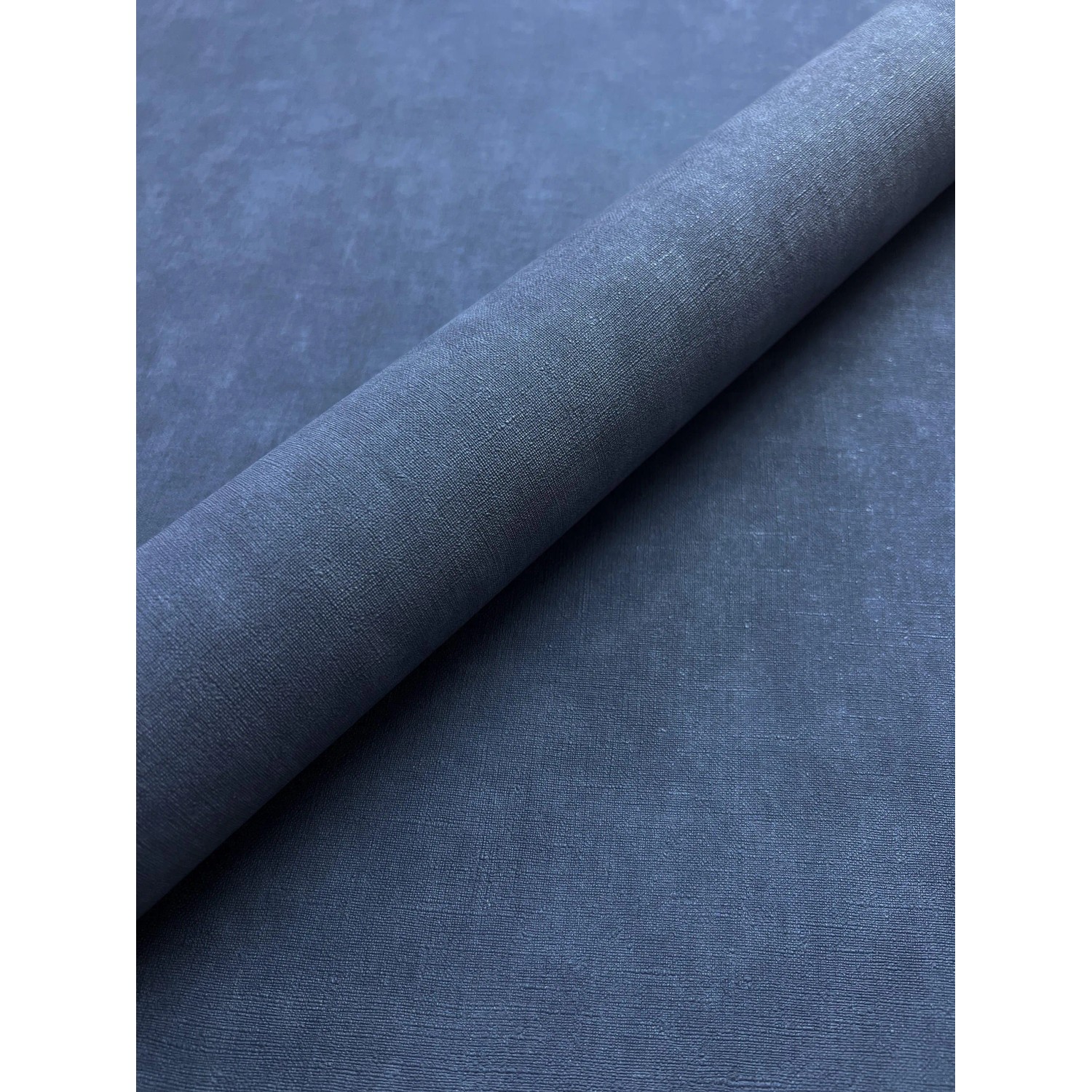 Newroom Vliestapete Paraiso Uni Dark Blue Unifarbe Modern FSC®