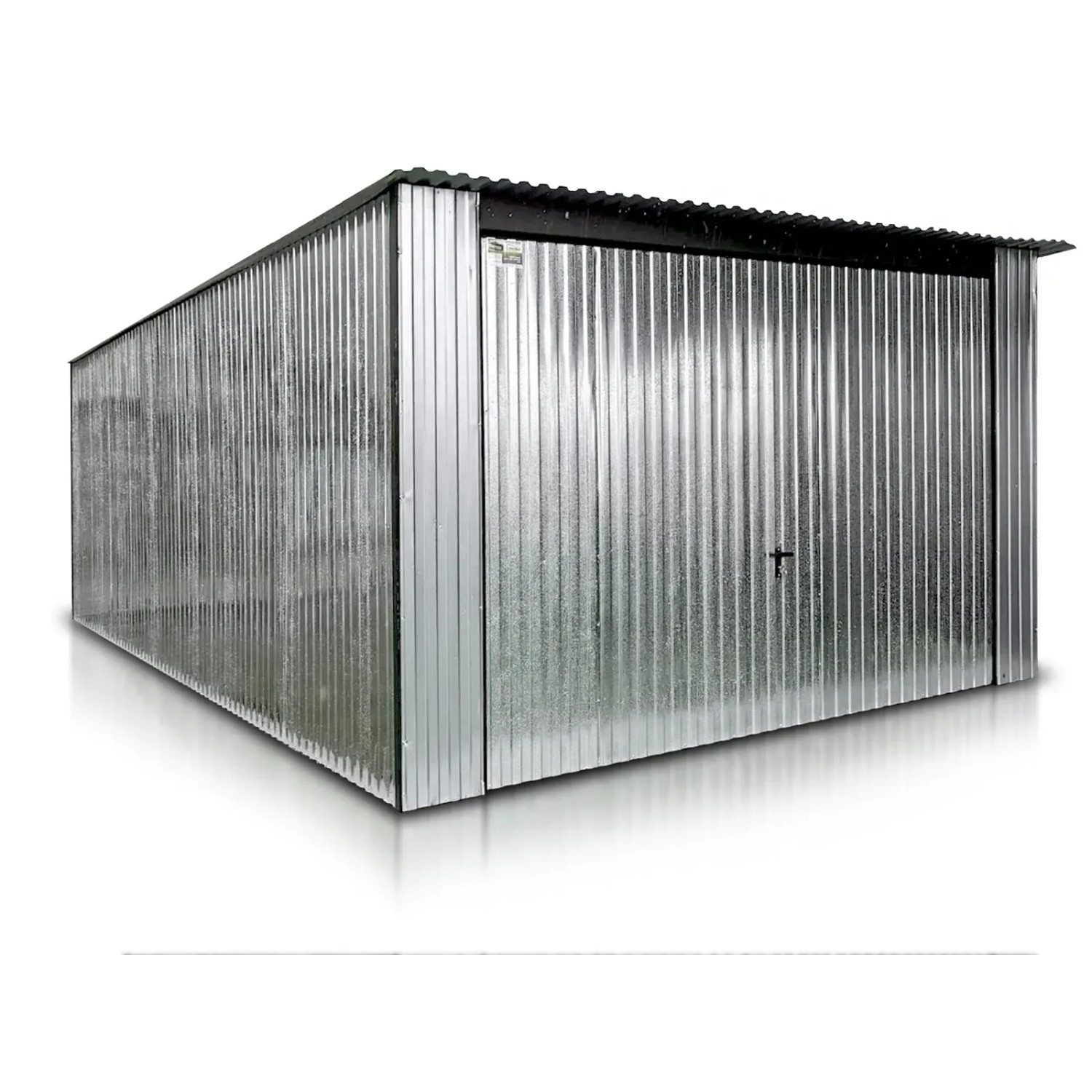 Liderstal Einzelgarage Basic aus Blech 400 x 600 cm