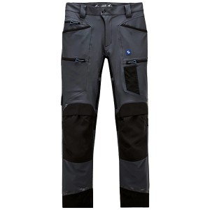 Scheibler Workwear Funktionshose Expansible Gr. 48 in Schwarz mit Kniepolster und vielen Taschen.