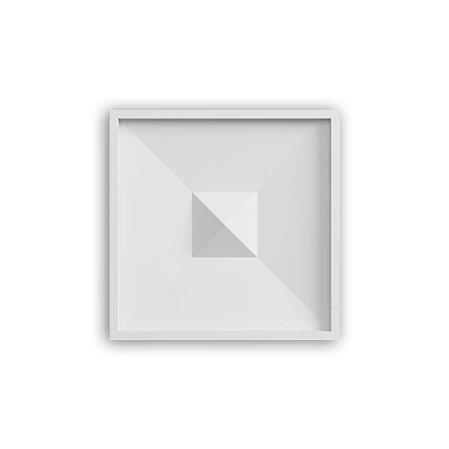 PROFHOME 162803 Zierelement Dekorelement Stuck Ornament 7,6 x 7,6 cm 7,6 cm günstig online kaufen