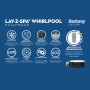 Bestway Lay-Z-Spa Hollywood: Aufblasbarer Whirlpool mit LED-Beleuchtung und Fernbedienung.