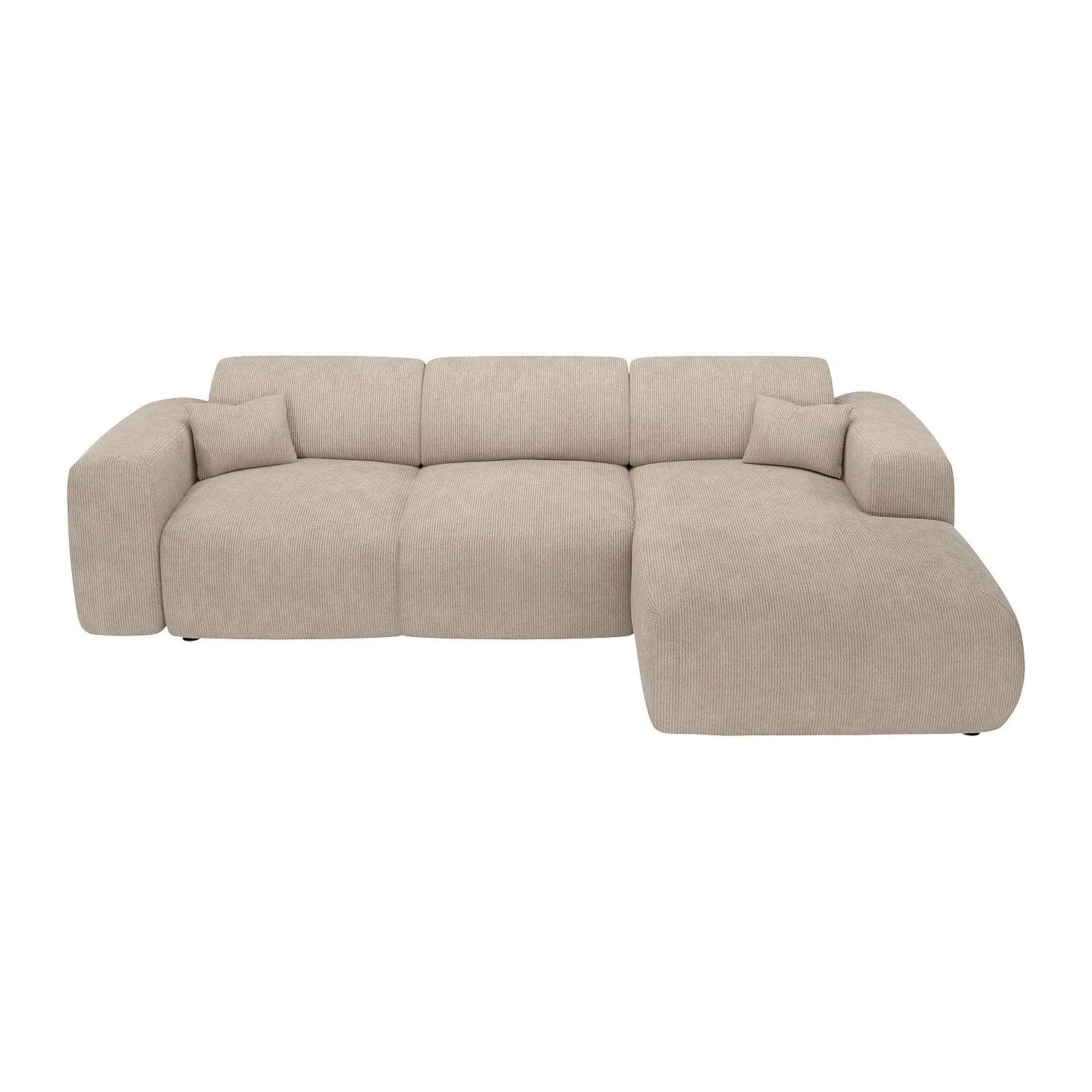 Vente-unique Schlafsofa Pogni Beige 283 cm