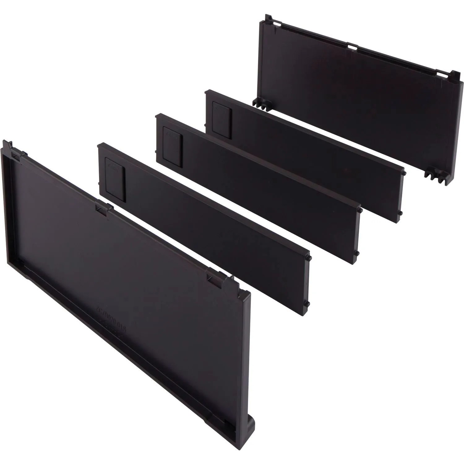 Blum Flaschenset Ambia-Line B 200 mm Kunststoff Carbonschwarz Matt