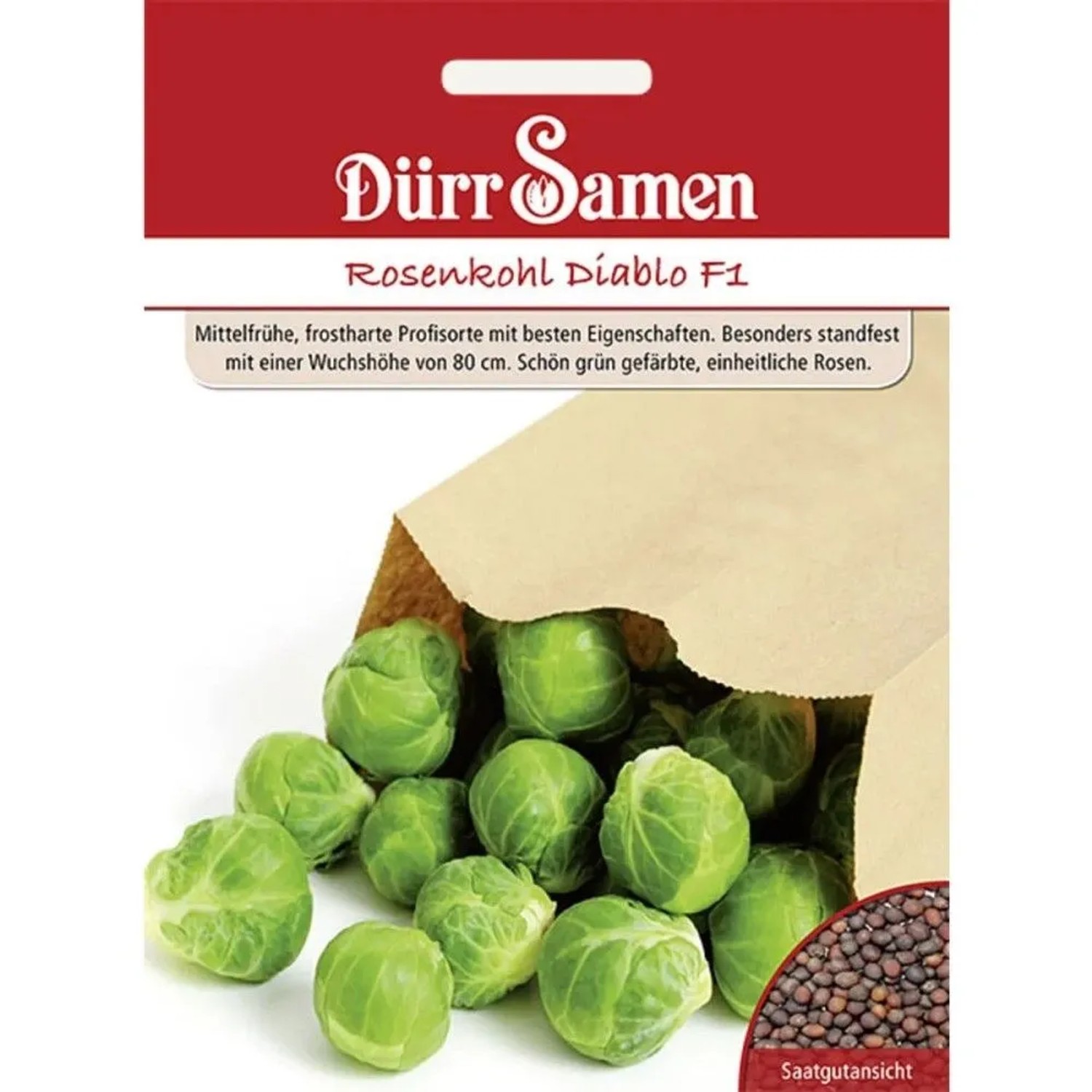 Dürr Samen Rosenkohl Diablo F1 Saatgut