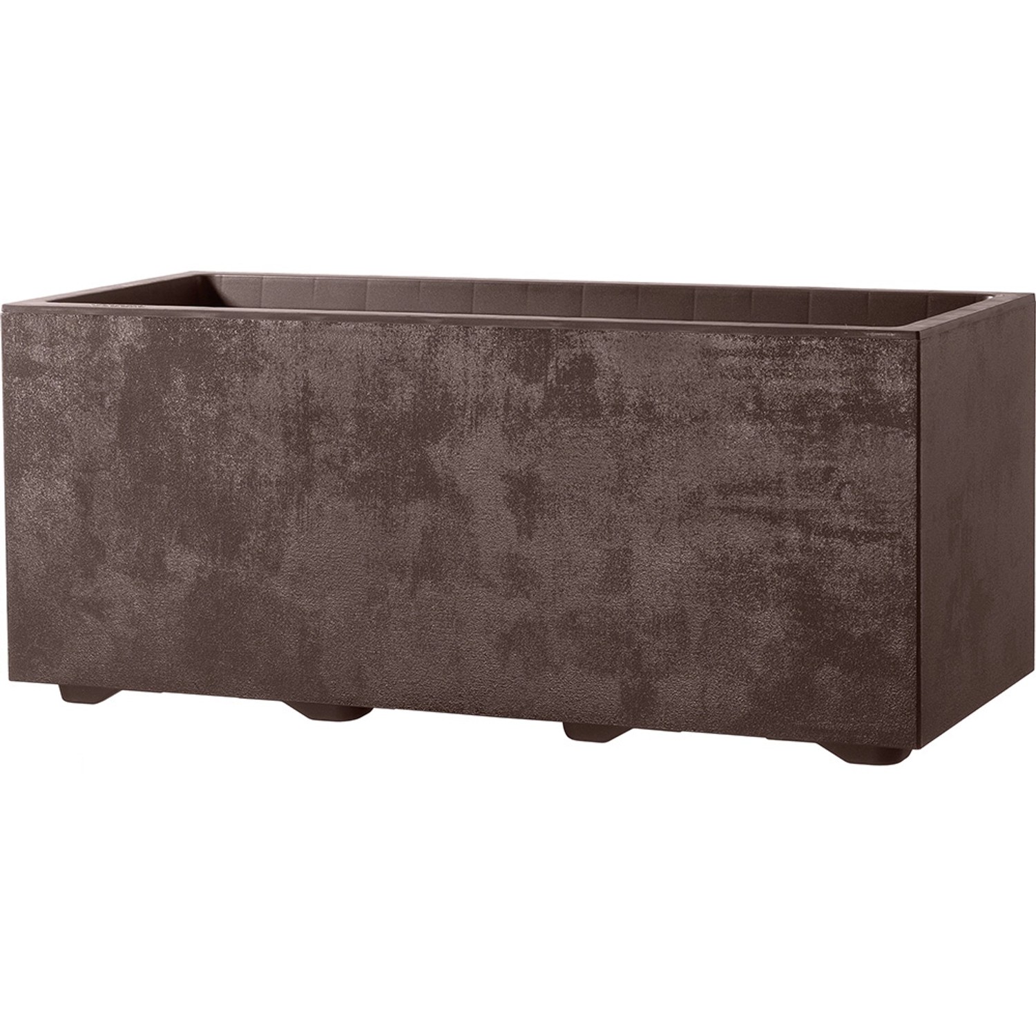 Deroma Pflanzkasten Millennium 25 cm x 59 cm x 25 cm Brown kaufen bei OBI