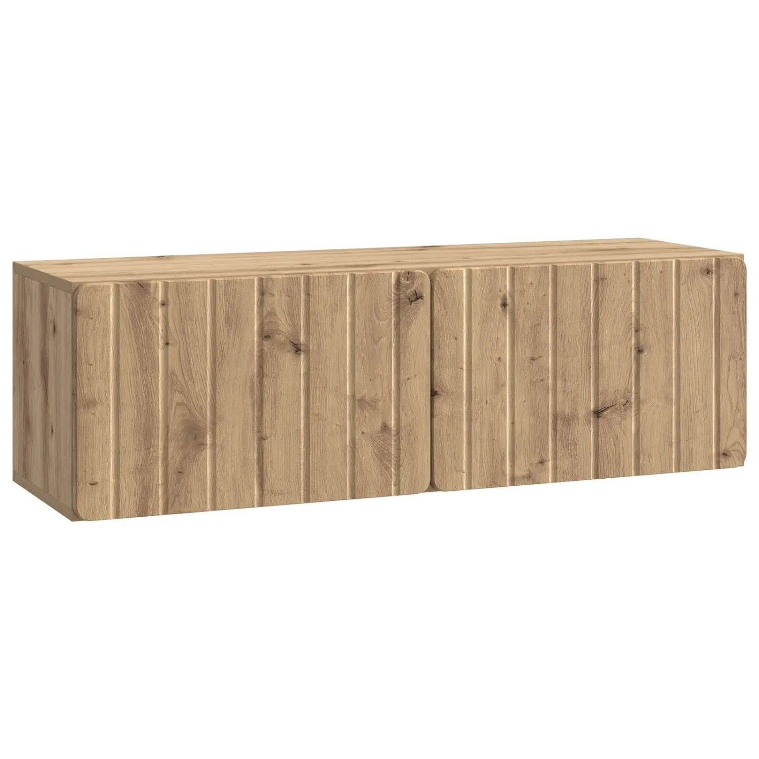 vidaXL Wandmontierter TV-Schrank Artisan-Eiche 98 x 31 x 30 cm 898394
