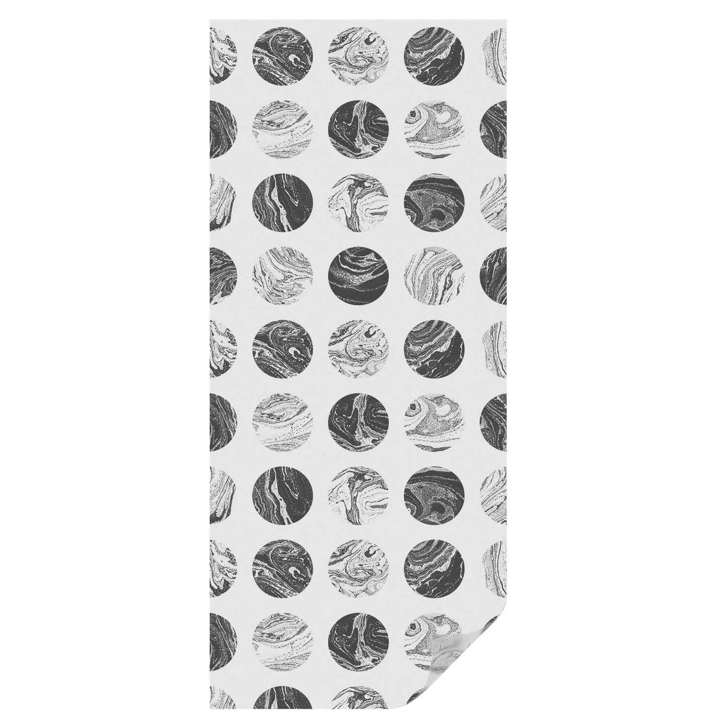 Tulup Buntglasfolie Marmor Eleganz Fensterfolie Buntglas Selbstklebend 50x1 günstig online kaufen