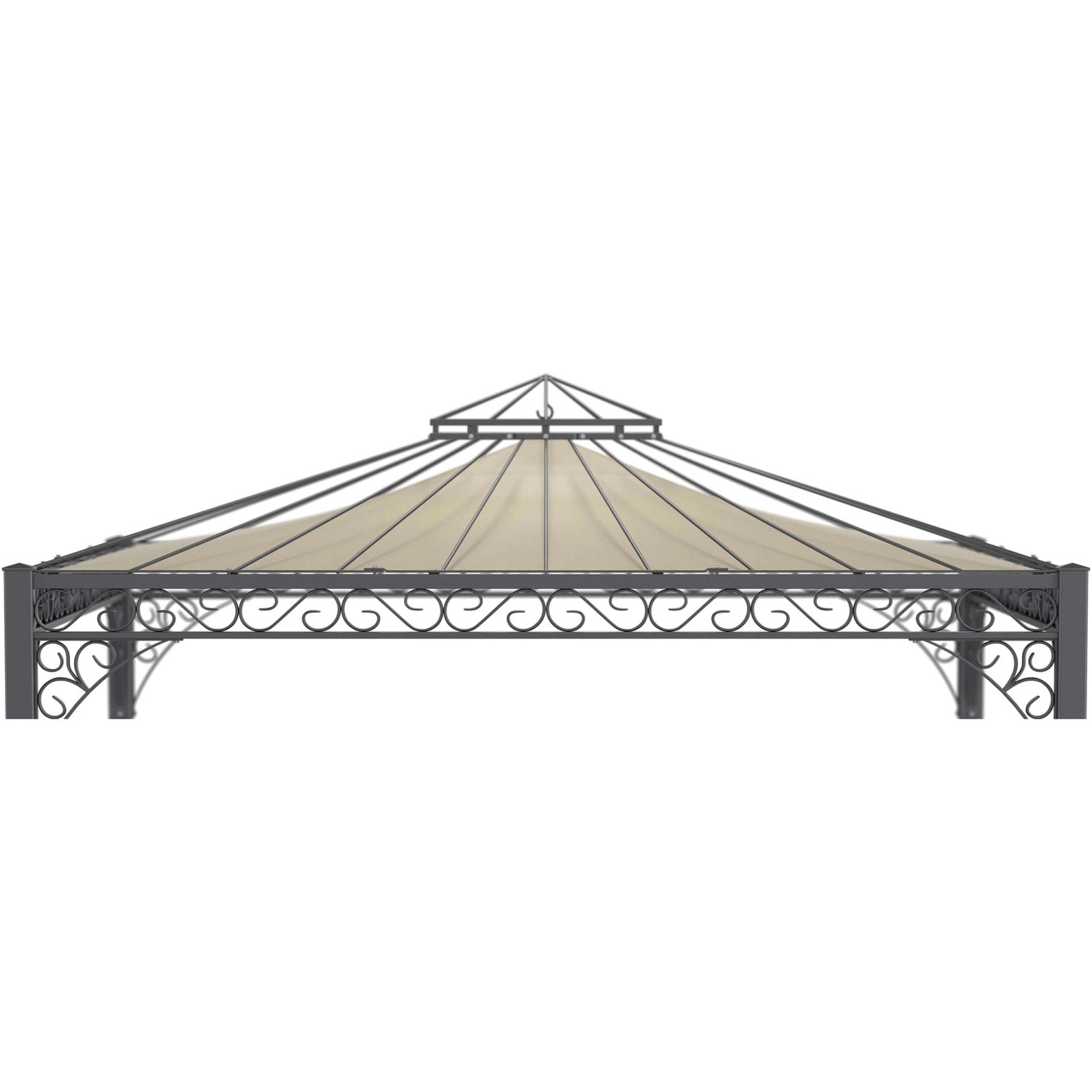 Eleo Sonnensegel 200 cm x 200 cm für Pavillon Meran/Bolzano Ecru