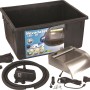 Ubbink Nevada 30 LED Wasserfall Komplettset mit Pumpe, Becken und Zubehör für den Gartenteich.