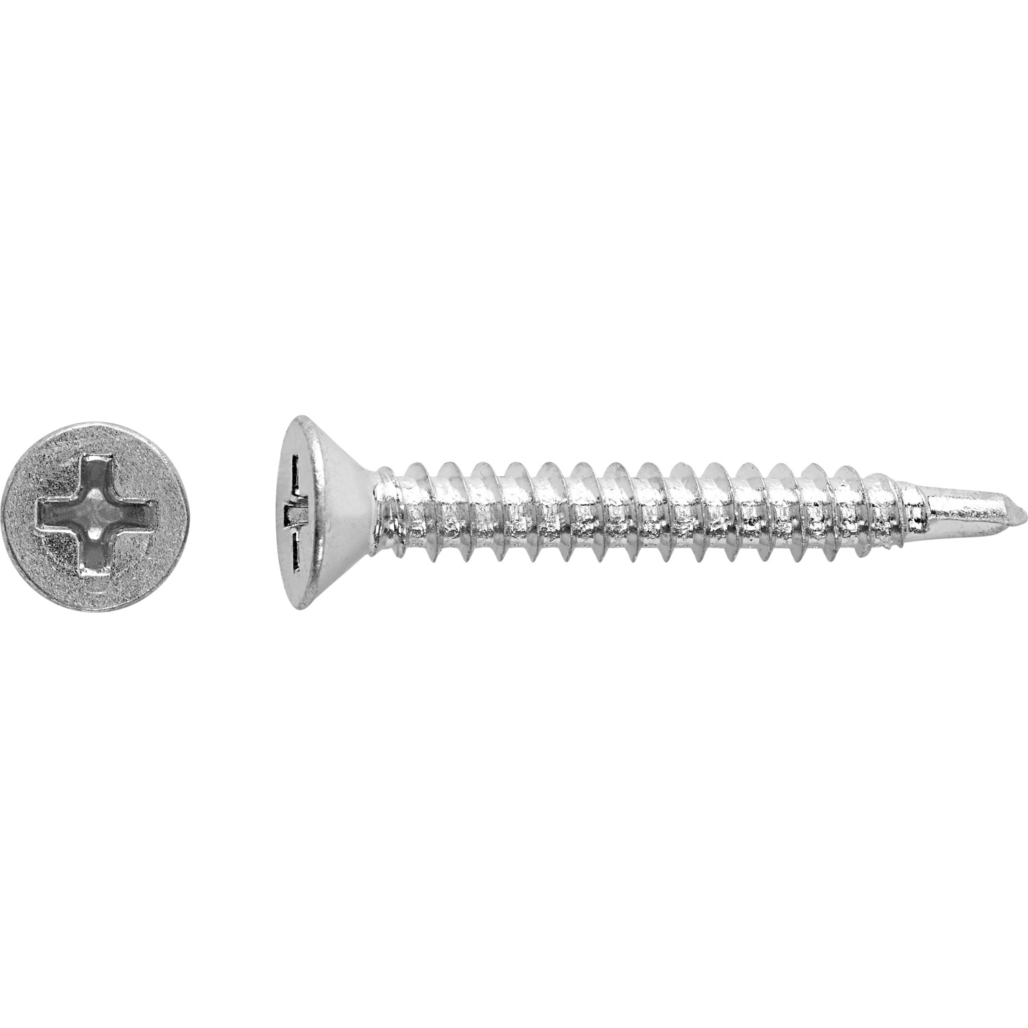 Senkkopf Universalschraube PH-Antrieb Ø 4,8 mm x 22 mm 40 Stück