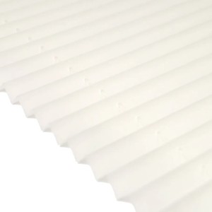Detailansicht: Vanillefarbenes Deco-Raum Plissee Basic 85x210cm, blickdicht und ohne Bohren.