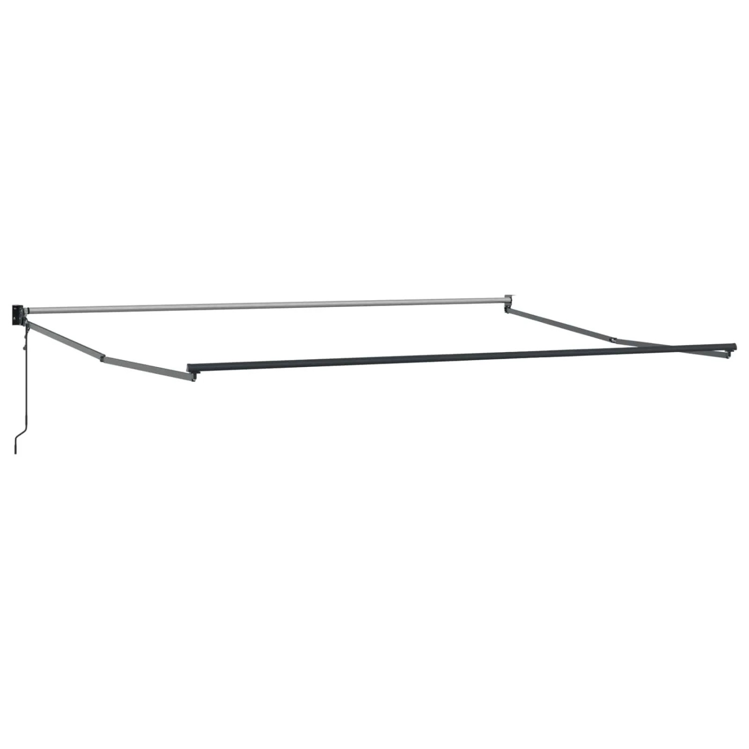 Thumbnail - vidaXL Elektrisches Markisenrahmen Anthrazit 4 x 2 m Aluminium 42024190