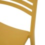 Detailansicht: Siena Garden Stapelstuhl Alley in Senfgelb, Polypropylen, glasfaserverstärkt.