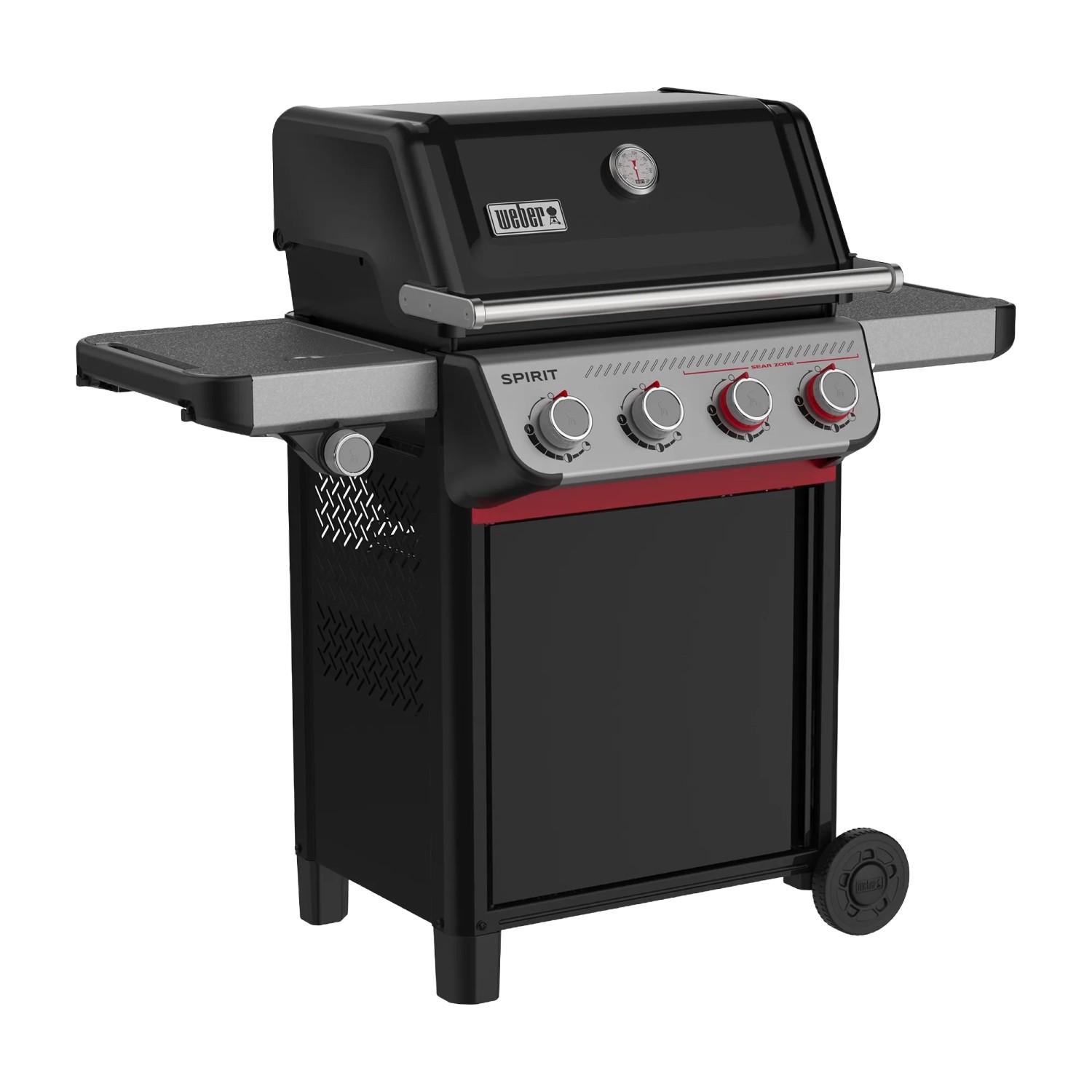 Weber Gasgrill Spirit E-435 Schwarz 4 Brenner