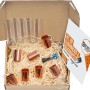 CREATE! by OBI DIY Kupfervase: Set mit Kupferrohren, Reagenzgläsern, Kleber und Anleitung in einer Box.
