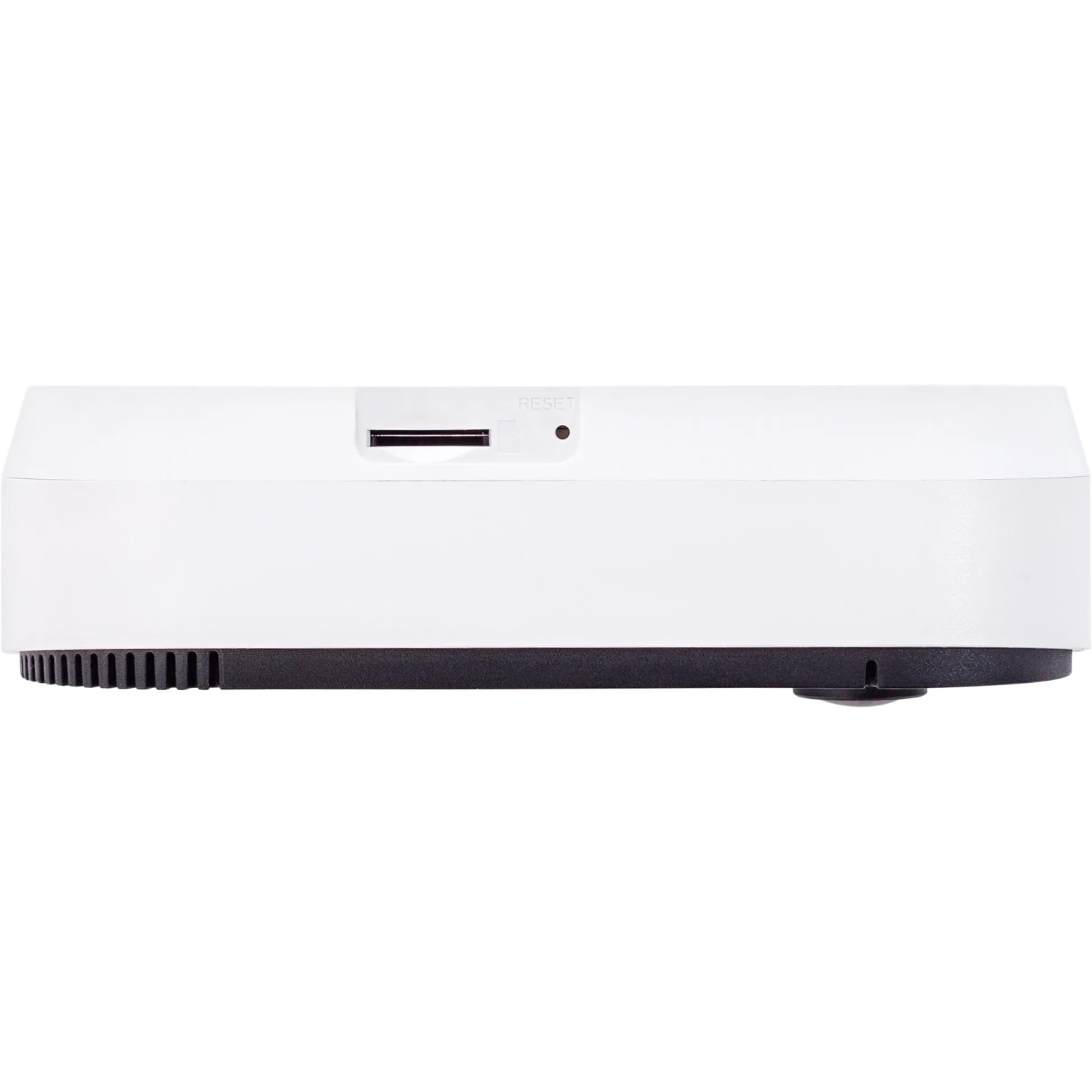 Abus Innen-Kamera PPIC31020, weiße Überwachungskamera mit SD-Kartenslot und Reset-Knopf.