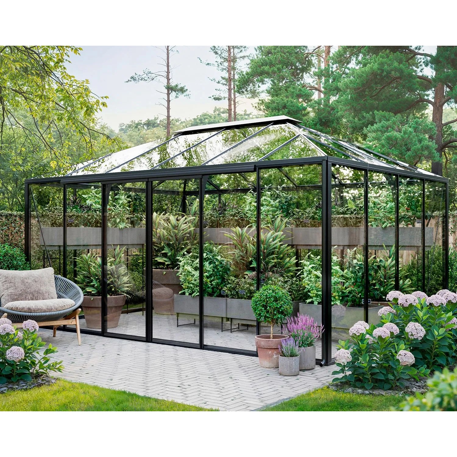 Bloomcabin Premium-Qualität Gewächshaus Pyramide GHP4
