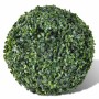 vidaXL Buchskugel Ø 35cm Kunstbaum Buchsbaumkugel+2xSolar 270058_2