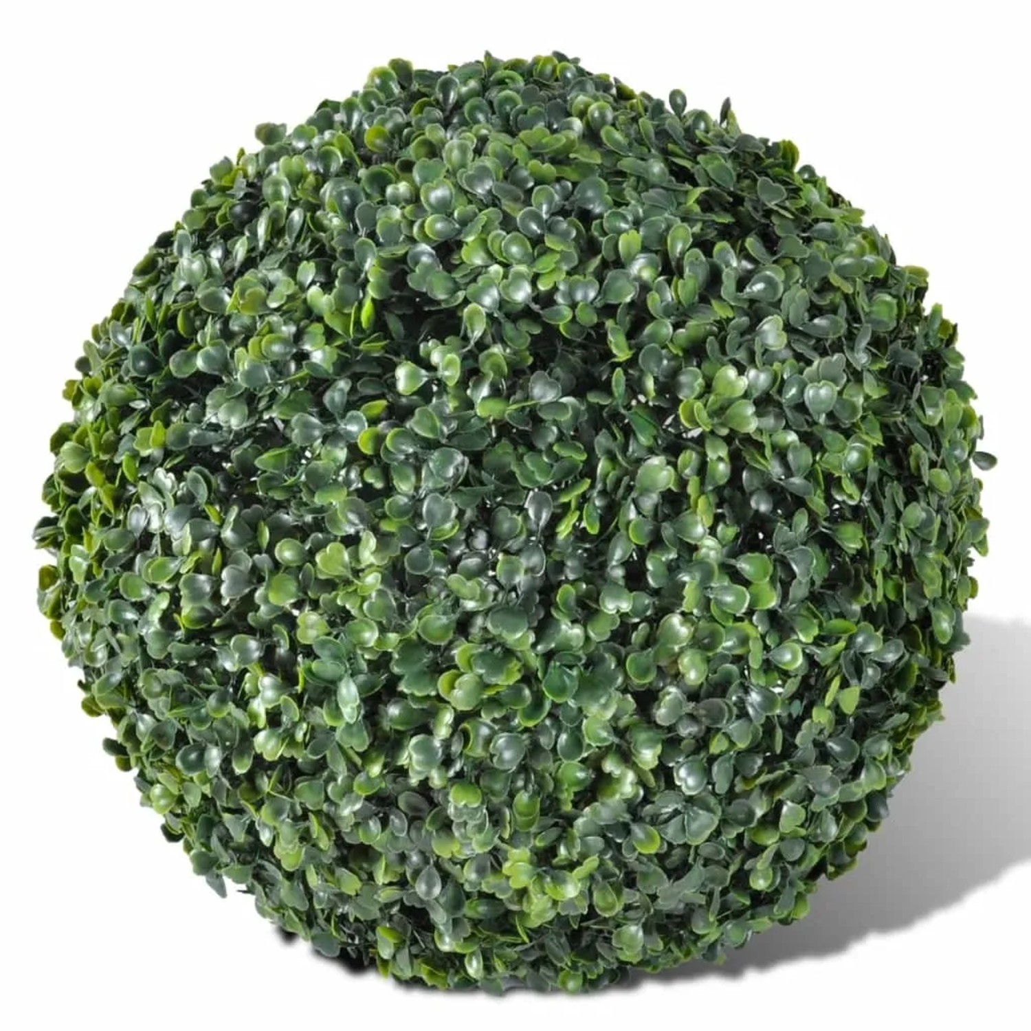 vidaXL Buchskugel Ø 35cm Kunstbaum Buchsbaumkugel+2xSolar 270058_2