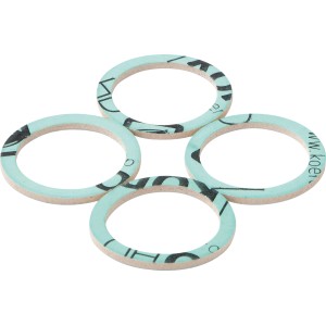 4 KÖRO HD-Dichtungsringe, 23x30x2 mm, für Trinkwasserleitungen und Überwurfmuttern.