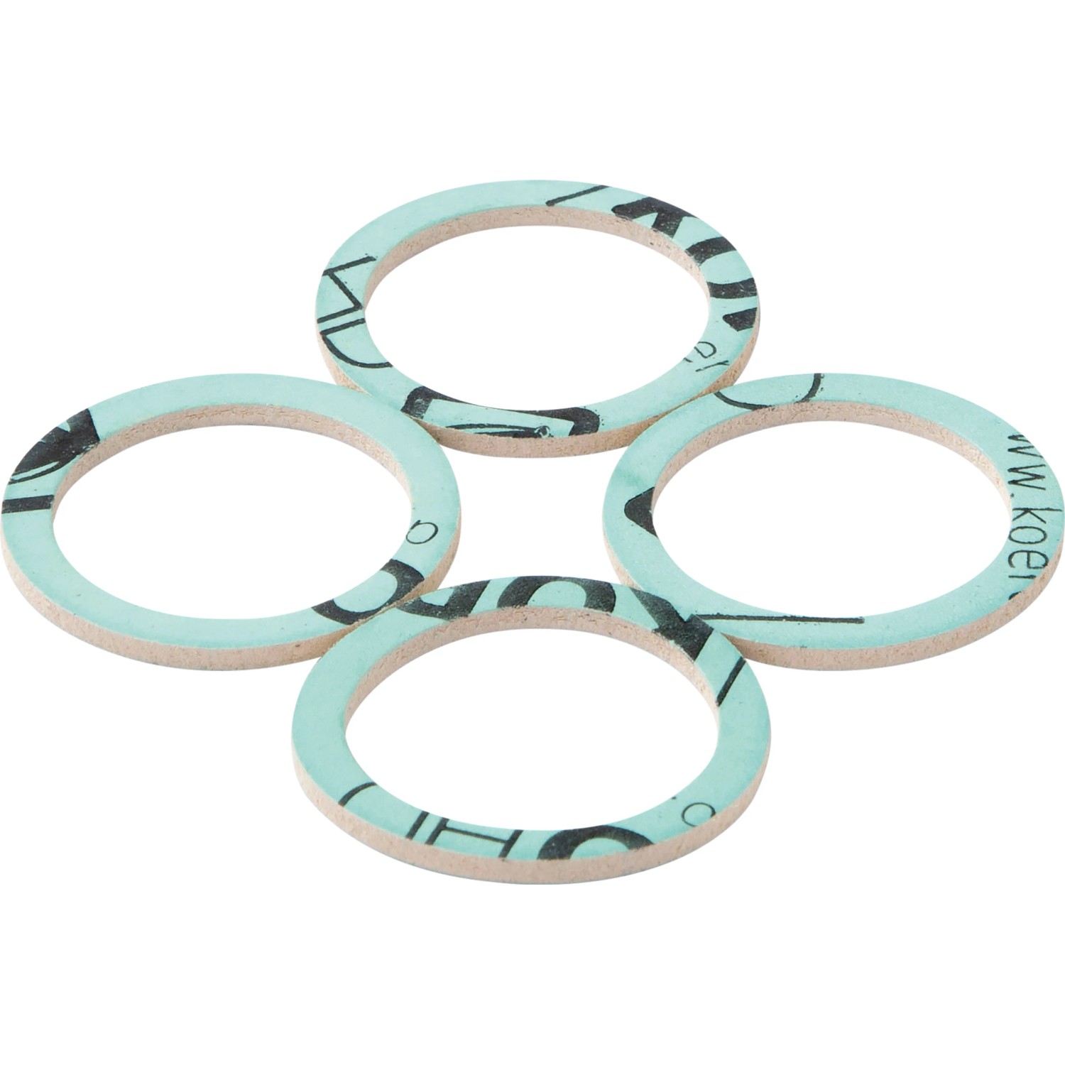 KÖRO HD-Ring 23 mm x 30 mm x 2 mm 1 Zoll 4 Stück