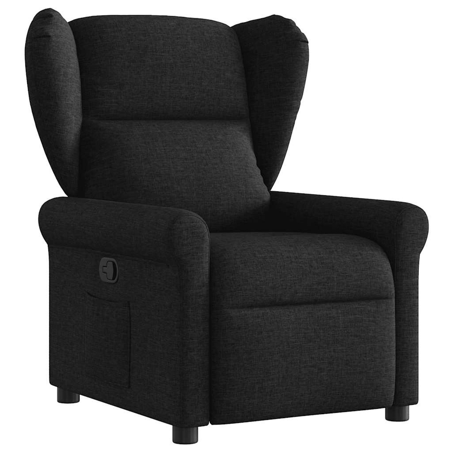 vidaXL Relaxsessel Schwarz Stoff 4015658