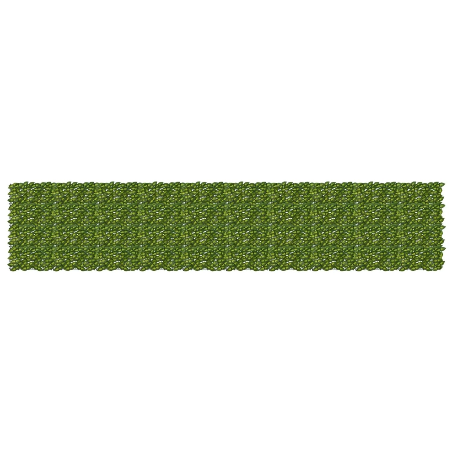 vidaXL Balkonsichtschutz mit Blättern Grün und Gelb 500 x 100 cm 42040675