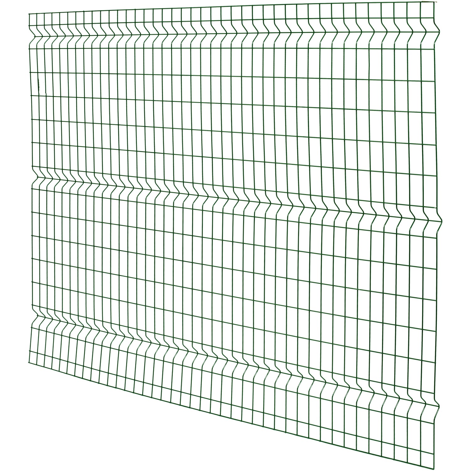 3D-Einstabmattenzaun Grün 150 x 200 cm günstig online kaufen