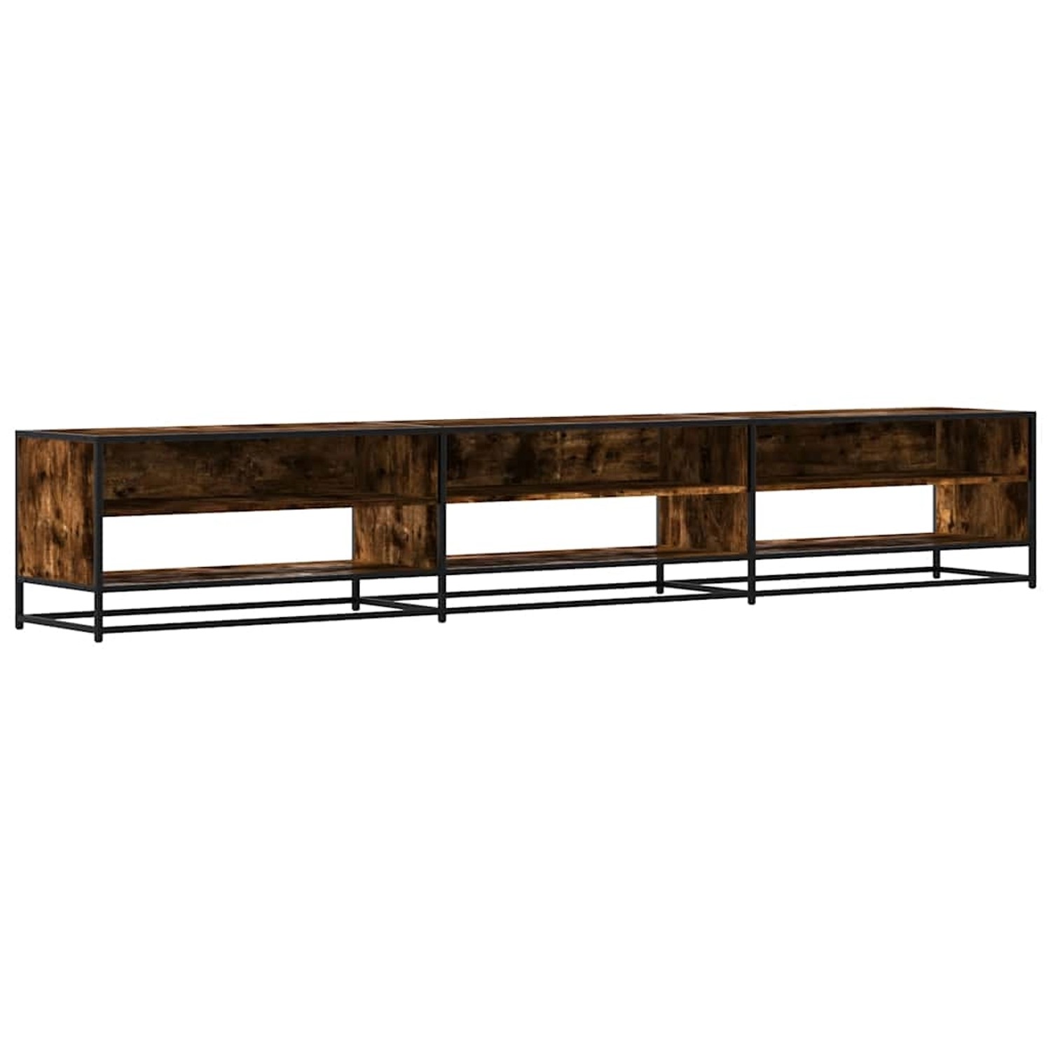 vidaXL TV-Schrank Räuchereiche 270x40x46 cm Holzwerkstoff 3300812 günstig online kaufen