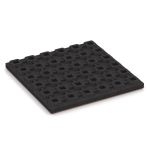 WARCO Fallschutzplatte-125 cm Tomatenrot 50 x 50 x 4 cm