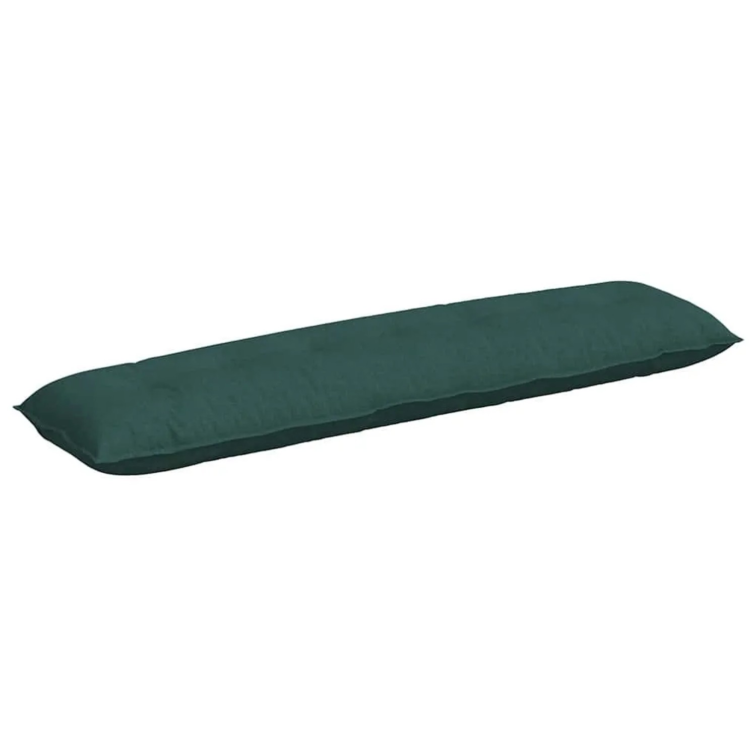 vidaXL Rückenkissen Dunkelgrün 200 x 19 x 50 cm Stoff 42014964