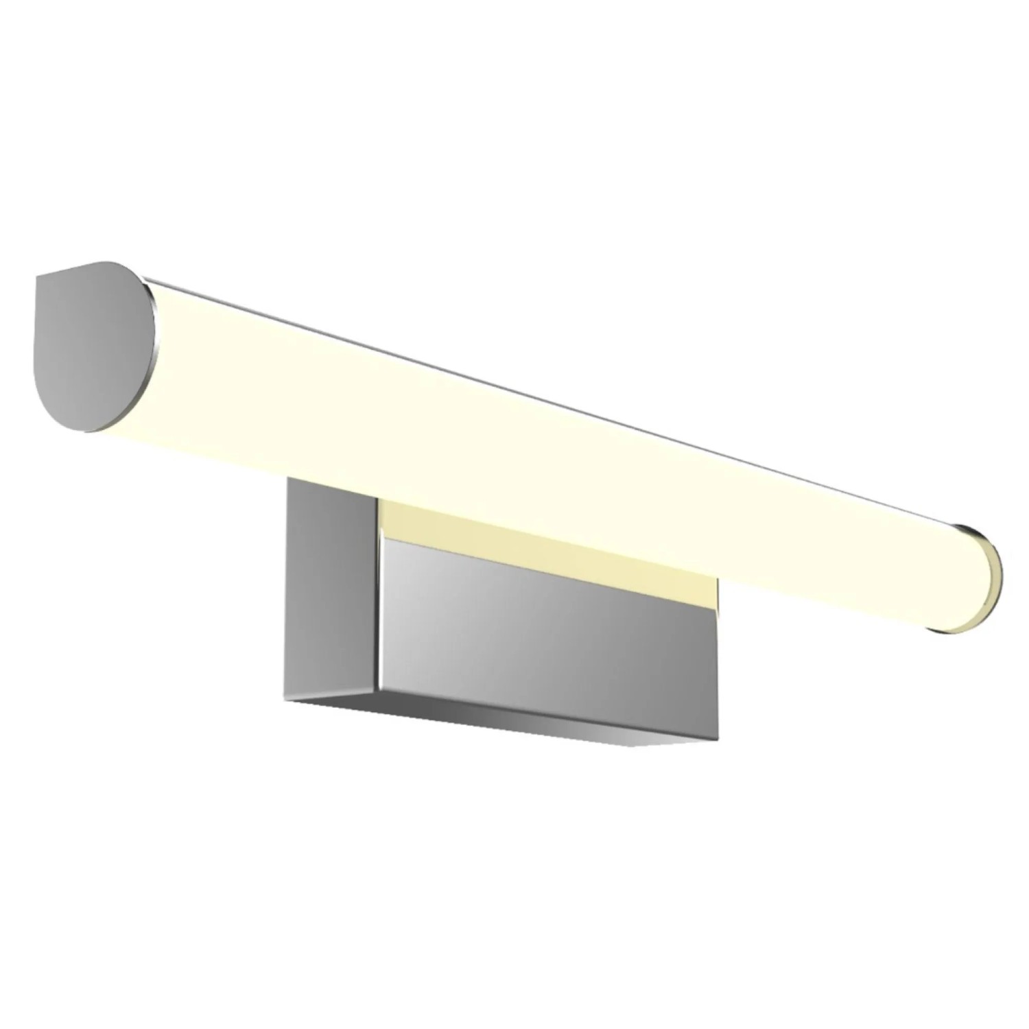 kalb LED Spiegelleuchte 300mm Wandlampe 230VAC Chrom Warmweiß