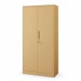 Jan Nowak Abschließbarer Mehrzweckschrank Dawid 185 x 90 x 45 cm Fresh Style Beige