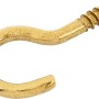 Schraubhaken Gebogen Messing Ø 2,6 x 30 mm 6 Stück