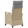 vidaXL Gartenstuhl 2 Stk Beige und Hellgrau 56 x 60 x 112 cm 42026833_7