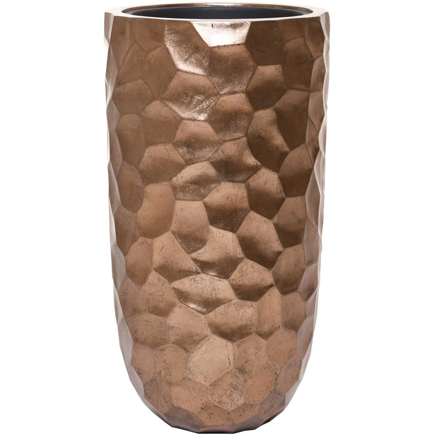 Vivanno Bodenvase Amolar 41 cm x 41 cm x 75 cm Satinbronze