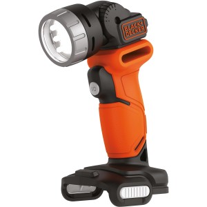 Black+Decker Akku-Lampe BDCCF12N, 12V, mit schwenkbarem Kopf und 9 LEDs.